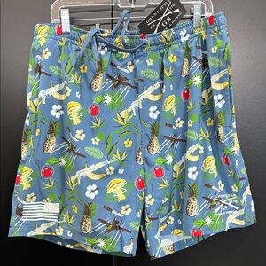 Grunt Style Trunks,boxer lined,elastic drawstring waist,zip hip pockets,weapons